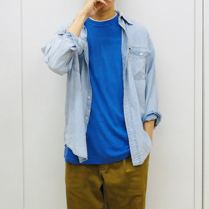 GOLD RELAX FIT PIGMENT DIE T-SHIRTS