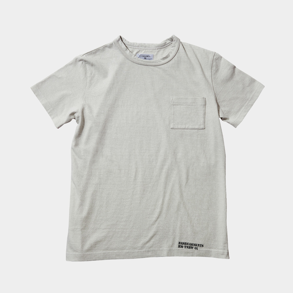 ベースガーメンツ ヘビーウエイト クルーネックTシャツ