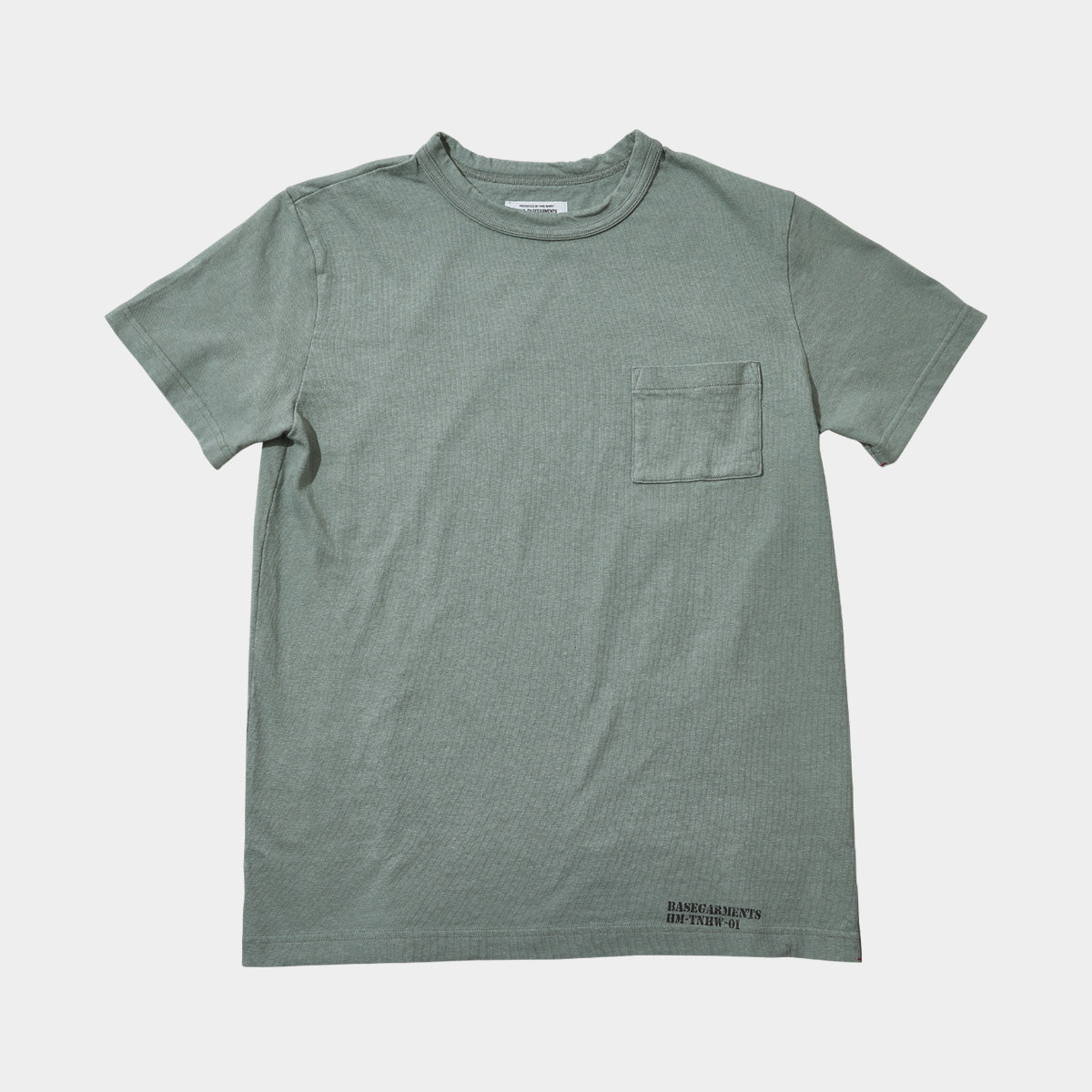 ベースガーメンツ ヘビーウエイト クルーネックTシャツ